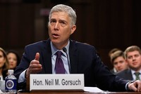 Ứng viên thẩm phán toà án tối cao Mỹ Neil Gorsuch. Ảnh: CNN