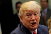 Tổng thống Mỹ Donald Trump. Ảnh:Reuters.