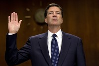 Ông James Comey, người vừa bị sa thải chức giám đốc FBI. Ảnh:AP