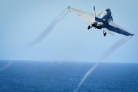 Chiến đấu cơ F/A-18E Super Hornet Mỹ. Ảnh:Reuters