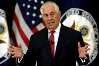 Vai trò của ông Rex Tillerson ngày càng mờ nhạt. Ảnh:Reuters.
