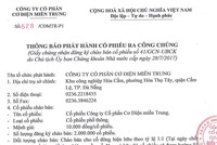 Công ty cổ phần Cơ điện miền Trung thông báo phát hành cổ phiếu ra công chúng