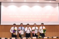 Nhân sự mới Hà Nội