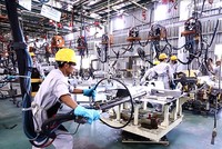 Một số doanh nghiệp ôtô đang rất thành công với chiến lược lắp ráp xe mang thương hiệu nước ngoài. Ảnh:Văn Đông