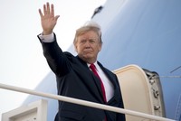 Tổng thống Mỹ Donald Trump. Ảnh:AP.