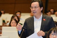 Đại biểu Hoàng Văn Cường (Hà Nội) - Phó hiệu trưởng Đại học Kinh tế Quốc dân.Ảnh: Q.H