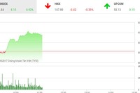 Phiên sáng 20/11: VIC-VRE thăng hoa, thị trường lại khởi sắc