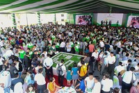 Gần 2.000 khách hàng đã đến tham dự lễ giới thiệu dự án Lovera Park vào ngày 11/11.