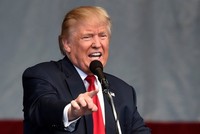 Tổng thống Mỹ Donald Trump. Ảnh:AP.