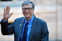Bill Gates hiện có tài sản hơn 90 tỷ USD. Ảnh:AFP