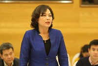 Bà Nguyễn Thị Hồng - Phó thống đốc Ngân hàng Nhà nước khẳng định, trong mọi trường hợp quyền lợi hợp pháp của người gửi tiền luôn được đảm bảo.Ảnh: Võ Hải