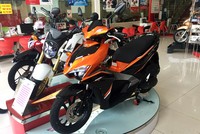 Giá xe máy của Honda, Yamaha giảm nhiệt sau Tết nguyên đán.
