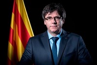 Cựu thủ hiến Catalonia Carles Puigdemont. Ảnh:AFP.