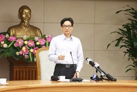 Phó Thủ tướng Vũ Đức Đam phát biểu tại cuộc họp. Ảnh: VGP/Tuấn Minh