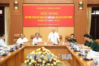 Tổng Bí thư chủ trì Hội nghị quy hoạch lãnh đạo Bộ Quốc phòng