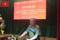 Công bố các quyết định nhân sự của Bộ Công an