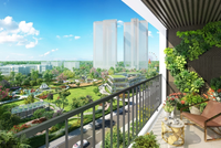 Tầm view đắt giá từ mỗi căn hộ tại Eco-Green Saigon