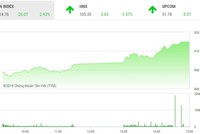 Phiên chiều 31/10: Bay cao