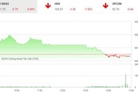 Phiên chiều 2/1: Không thể đứng vững