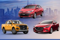 10 ôtô bán chạy nhất tháng 12/2018 - Vios bứt tốc