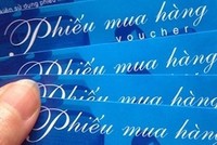 Phiếu mua hàng ngày càng được nhiều doanh nghiệp chọn làm quà tặng.