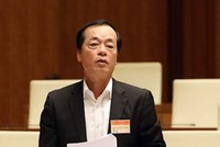 Ông Phạm Hồng Hà,Bộ trưởng Xây dựng.Ảnh: Cổng thông tin Quốc hội