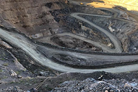 Khu vực khai thác của MP Materials tại Mountain Pass. Ảnh:CNN