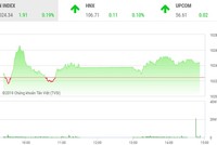 Phiên chiều 5/11: Dòng tiền ngập ngừng, VN-Index vẫn chinh phục đỉnh cũ