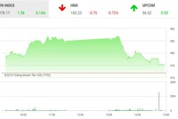 Phiên chiều 27/11: Cổ phiếu nhỏ nổi sóng, VN-Index thoát hiểm