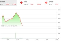 Phiên sáng 8/1: Thùng thuốc súng Trung Đồng phát nổ, chứng khoán chìm trong sắc dỏ