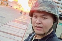 Thượng sĩ Jakrapanth Thomma, nghi phạm trong vụ xả súng. Ảnh: Coconut.