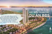 Giá trị của vị trí trong các dự án bất động sản ven biển tương lai
