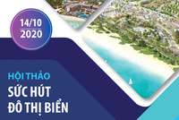 Báo Đầu tư tổ chức Hội thảo "Sức hút đô thị biển/Coastal Appeal” 