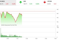 Giao dịch chứng khoán sáng 22/10: Thiếu trụ đỡ, thị trường tiếp tục giảm điểm