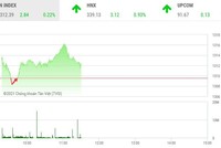 Giao dịch chứng khoán phiên sáng 26/8: Nhóm vận tải, phân bón nóng trở lại