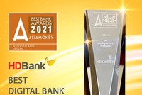 Đẩy mạnh chuyển đổi số, HDBank đạt giải thưởng Ngân hàng số tốt nhất Việt Nam 2021