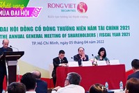 ĐHCĐ Rồng Việt (VDS): Lãi trước thuế quý I/2022 ước đạt 130 tỷ đồng, nhiều đối tác trong ngoài nước muốn trở thành cổ đông lớn