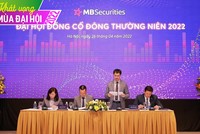 ĐHĐCĐ Chứng khoán MB (MBS): Tăng vốn, đặt mục tiêu lợi nhuận nghìn tỷ