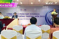 ĐHCĐ SAM Holdings (SAM): Cổ đông thắc mắc hiệu quả sử dụng tài sản thấp và nhiều dự án bất động sản chậm triển khai