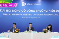 Cổ đông Bảo hiểm Vietinbank (VBI) thông qua kế hoạch lợi nhuận năm 2022 tăng gần 50%