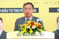 Ông Lê Trọng Minh, Tổng biên tập Báo Đầu tư phát biểu khai mạc Tọa đàm