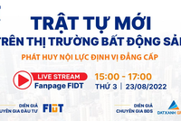 Talkshow "Trật tự mới trên thị trường bất động sản: Phát huy nội lực, định vị đẳng cấp"