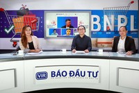 Các khách mời trao đổi tại Talkshow “Mua trước trả sau Tương lai của thanh toán bán lẻ?”. Ảnh: Chí Cường