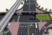 Phối cảnh dự án hầm chui Vành đai 2,5.