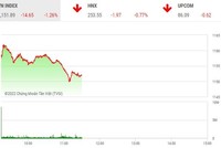 Giao dịch chứng khoán sáng 28/9: Nhà đầu tư vẫn ôm tiền đứng nhìn, VN-Index tìm về đáy cũ