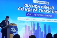 Ông Phương Tiến Minh - Tổng giám đốc Prudential Việt Nam phát biểu tại hội thảo.