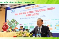 Năm 2023 là năm đầu tiên kể từ khi niêm yết, Biwase không chia cổ tức bằng tiền mặt.