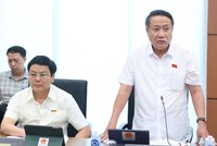 Đại biểu Hà Sỹ Đồng phát biểu tại tổ.