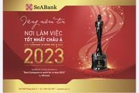 SeABank ba năm liên tiếp được vinh danh “Nơi làm việc tốt nhất châu Á”