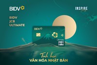 Thẻ BIDV JCB Ultimate hướng tới những trải nghiệm ẩm thực, văn hóa Nhật Bản và ưu đãi chuyên biệt